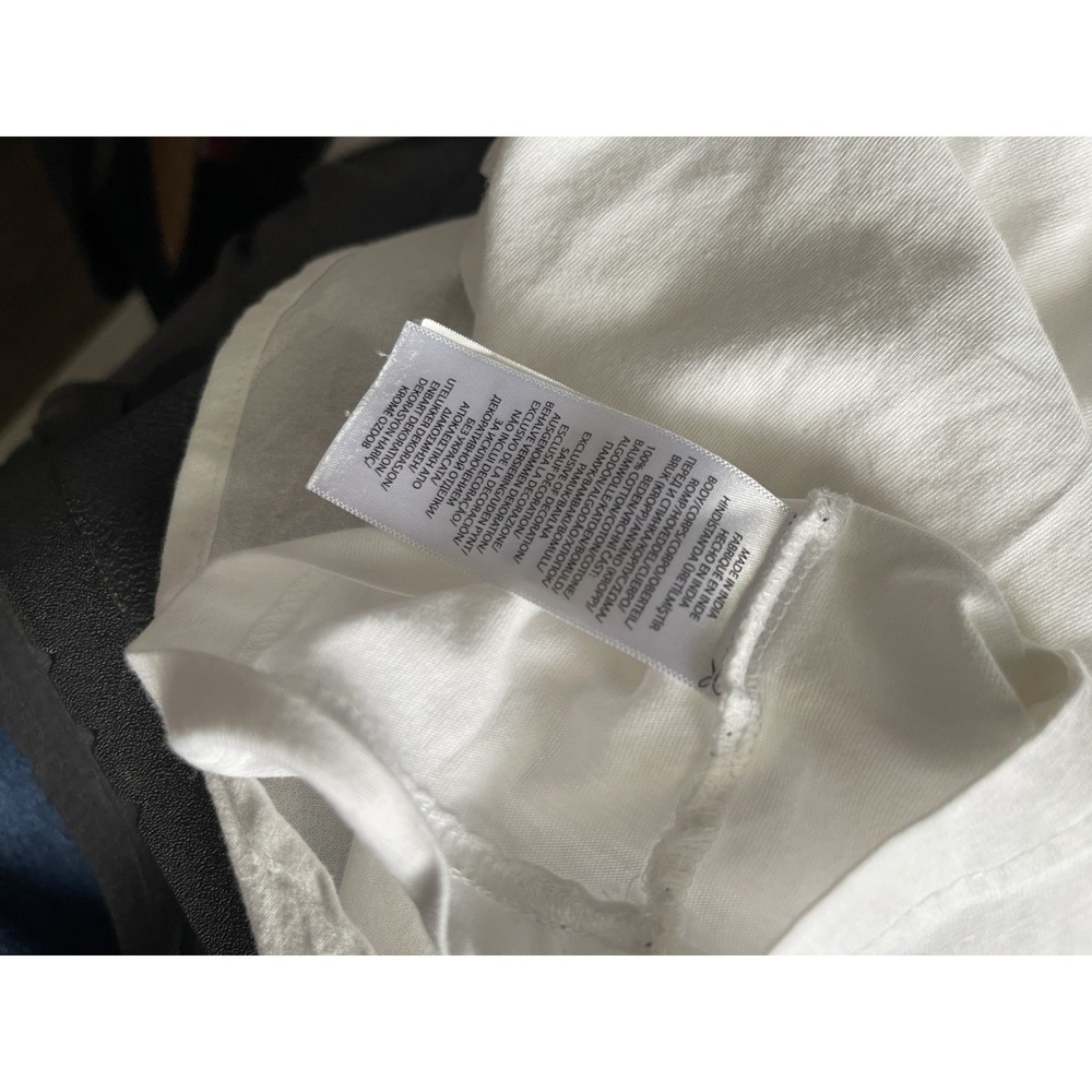 Ralph Lauren Polo Shirt white Pony Long Sleeve Cotton Kids Boy Sz 6 - Picture 5 of 5